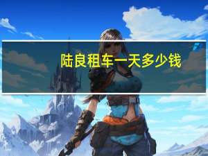 陆良租车一天多少钱