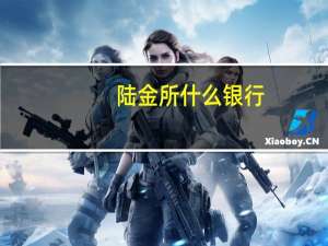 陆金所什么银行