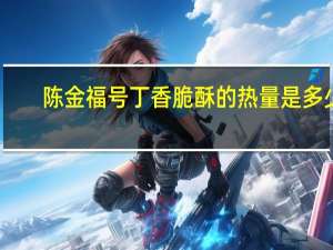 陈金福号 丁香脆酥的热量是多少