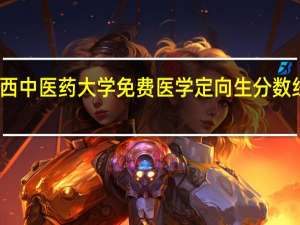 陕西中医药大学免费医学定向生分数线是多少