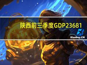 陕西前三季度GDP23681.34亿元同比增长2.4%