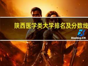 陕西医学类大学排名及分数线