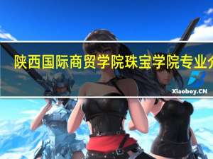 陕西国际商贸学院珠宝学院专业介绍