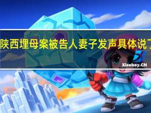 陕西埋母案被告人妻子发声 具体说了什么