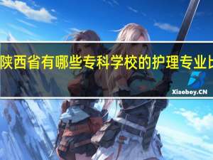 陕西省有哪些专科学校的护理专业比较好