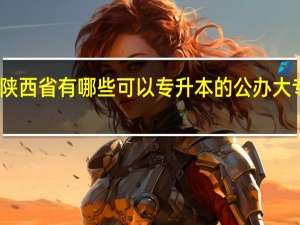 陕西省有哪些可以专升本的公办大专院校