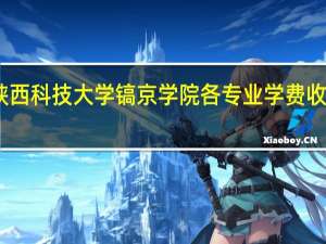 陕西科技大学镐京学院各专业学费收费标准