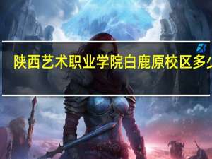 陕西艺术职业学院白鹿原校区多少亩