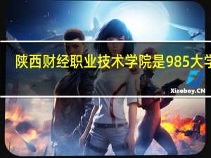 陕西财经职业技术学院是985大学吗