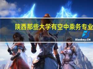 陕西那些大学有空中乘务专业