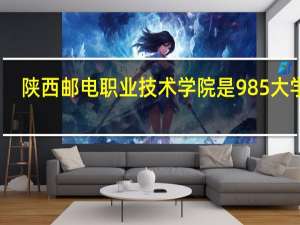 陕西邮电职业技术学院是985大学吗