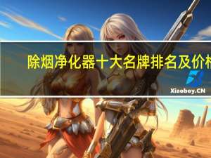除烟净化器十大名牌排名及价格（除烟净化器）