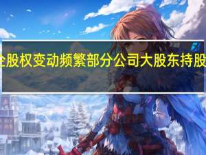 险企股权变动频繁 部分公司大股东持股比例提升