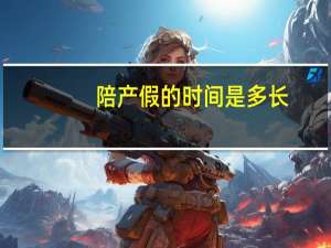 陪产假的时间是多长