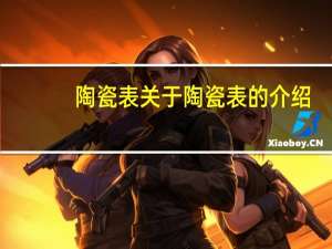 陶瓷表 关于陶瓷表的介绍