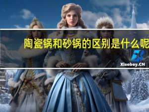 陶瓷锅和砂锅的区别是什么呢