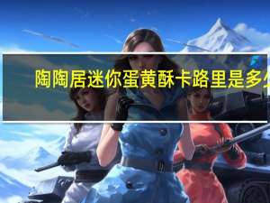 陶陶居 迷你蛋黄酥卡路里是多少