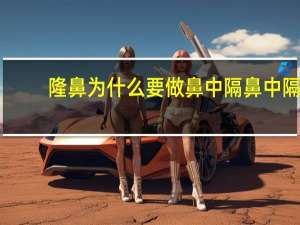 隆鼻为什么要做鼻中隔 鼻中隔软骨隆鼻是什么