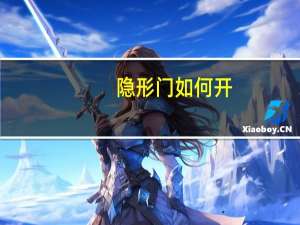 隐形门如何开