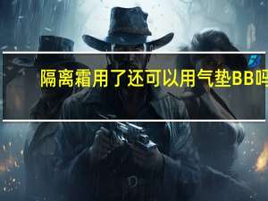 隔离霜用了还可以用气垫BB吗