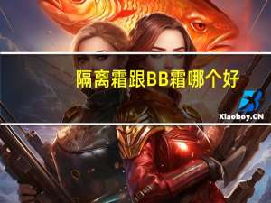 隔离霜跟BB霜哪个好