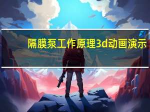 隔膜泵工作原理3d动画演示（隔膜泵工作原理）