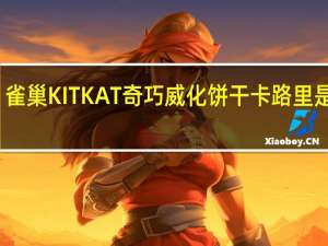 雀巢 KITKAT奇巧威化饼干卡路里是多少