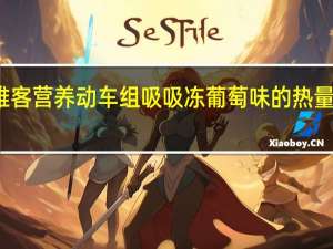 雅客 营养动车组吸吸冻葡萄味的热量是多少