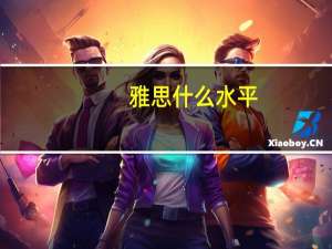 雅思什么水平