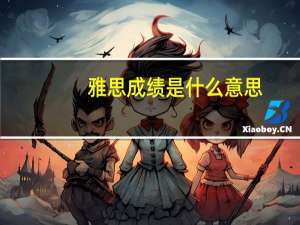 雅思成绩是什么意思