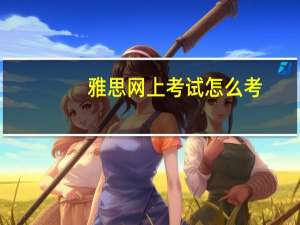 雅思网上考试怎么考