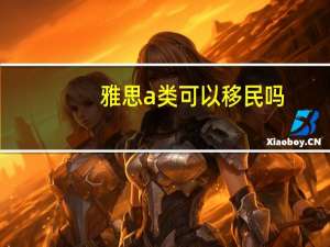 雅思a类可以移民吗
