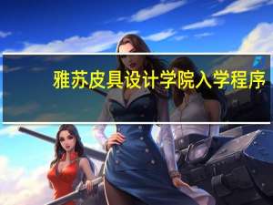 雅苏皮具设计学院入学程序