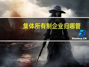 集体所有制企业归哪管