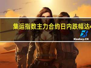 集运指数（欧线）主力合约日内跌幅达4.00%现报762.4点