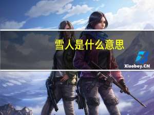 雪人是什么意思