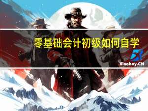 零基础会计初级如何自学