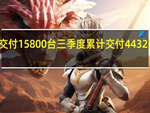 零跑汽车9月交付15800台 三季度累计交付44325台 到底什么情况嘞