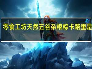 零食工坊 天然五谷杂粮粽卡路里是多少