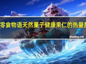 零食物语 天然菓子健康果仁的热量是多少