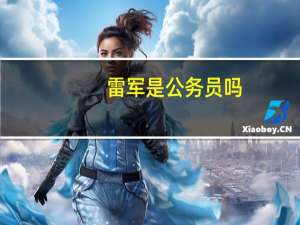 雷军是公务员吗