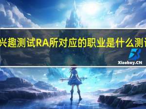 霍兰德职业兴趣测试RA所对应的职业是什么 测试你适合什么职业