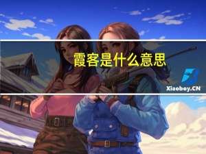 霞客是什么意思