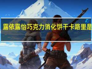 露依 露怡巧克力消化饼干卡路里是多少