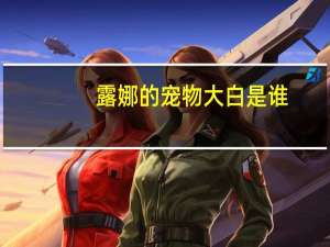 露娜的宠物大白是谁