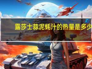 露莎士 蒜泥蚝汁的热量是多少