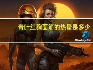青叶 红麴面筋的热量是多少