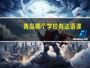 青岛哪个学校有法语课
