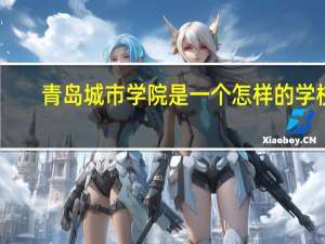 青岛城市学院是一个怎样的学校