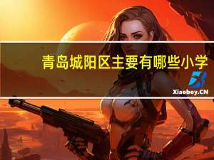 青岛城阳区主要有哪些小学
